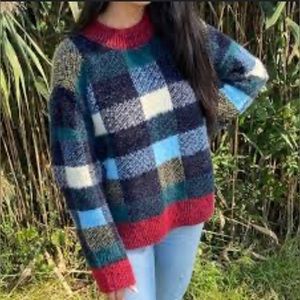 Anthropologie Imogene Eyelash Sweater